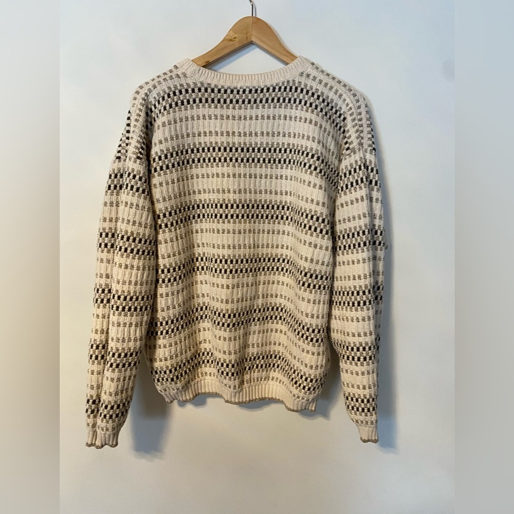 Bill Blass Mensware Retro Vintage Sweater Cotton - Picture 5 of 5